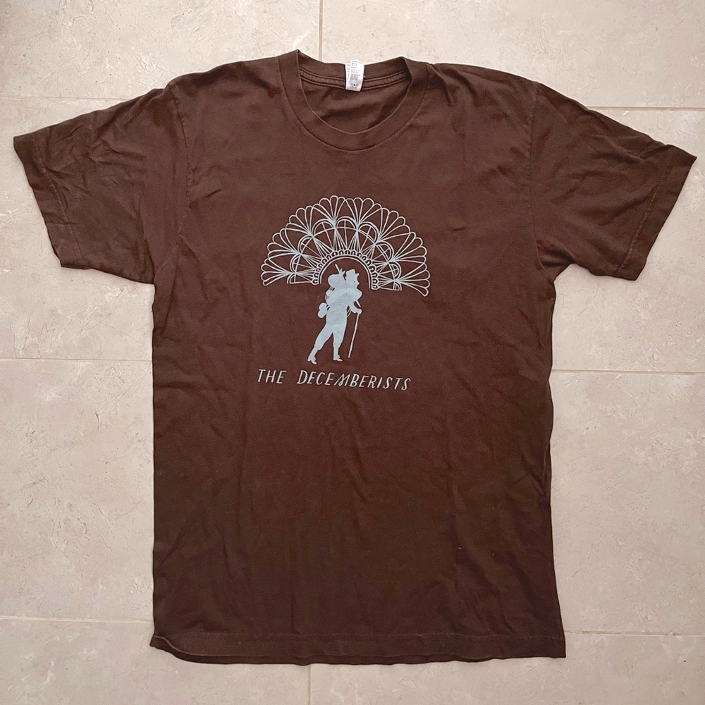 Decemberists concert shirt